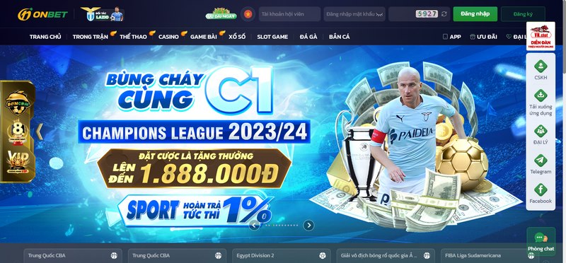 ONBET là trang cá cược uy tín và được cấp phép hợp pháp